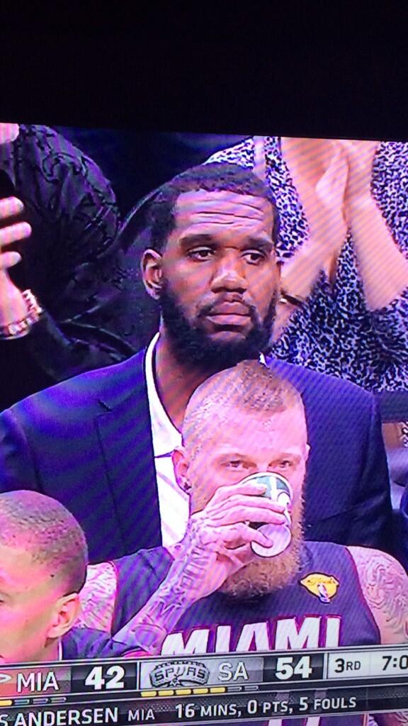 Hahaha! #truth; RT @TrapMilo: Lebron from the futu…